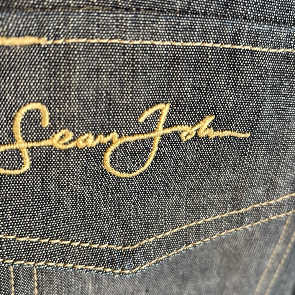 Vintage Y2K Sean John Denim Jumpsuit Coveralls - Picture 10 of 12